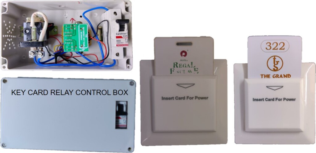 Key Card Control with key box and card